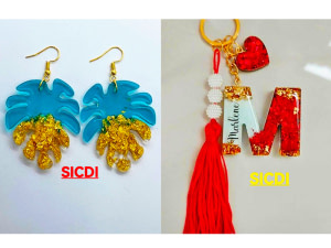 Accessoires en résine epoxy