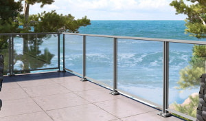 GARDES-CORPS ALU ET GLASS