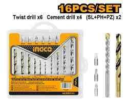 COFFRET DE FORETS ET EMBOUTS DE VISSAGE 16pcs