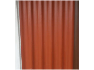 PLAQUES ONDULÉES EN FIBROCIMENT (ROUGE-ESTEREL)