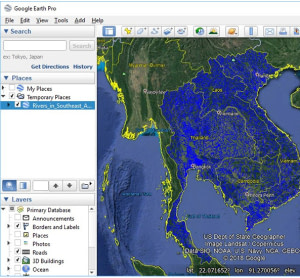 Analyse géospatiale (SIG, Google Earth, Drone Mapping)