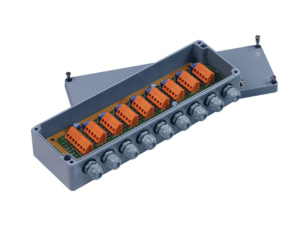 Boîte de jonction, raccordement