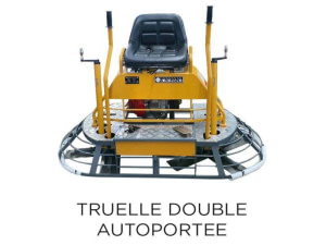 Truelle double autoportée