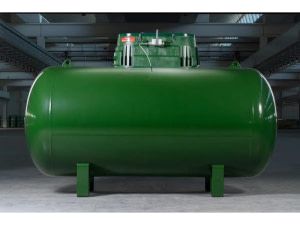 Réservoir à gaz enterrés horizontal