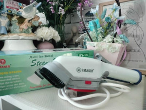 Brosse de fer à vapeur multifonctionnelle avec vapeur verticale et pulsée