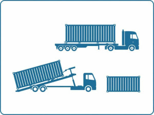 Transport de marchandises conteneurisées