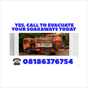 CITYCARE SOAKAWAY EVACUATION SERVICES ABUJA (Yes, Evacuate Your Soakaways Here)