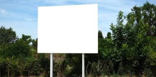 Panneaux publicitaires au Cameroun