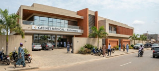 cabinet médical à Cotonou