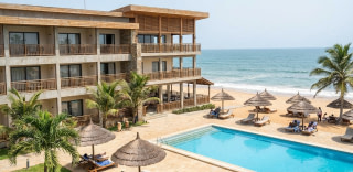 hôtel en bord de mer à Lomé