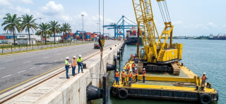 travaux maritimes et travaux sous-marins en Côte d'Ivoire