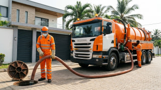 Vidange fosse septique Abidjan : prix, curage & urgence