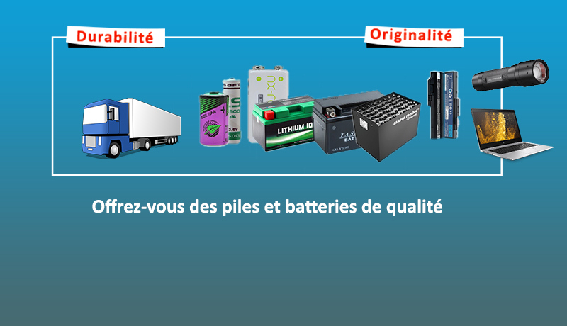 Piles et piles rechargeables - 1001Piles Batteries