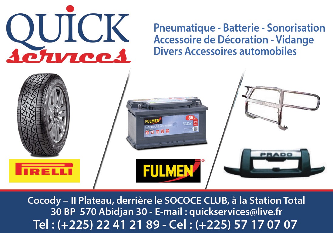 QUICK SERVICES Pneumatiques