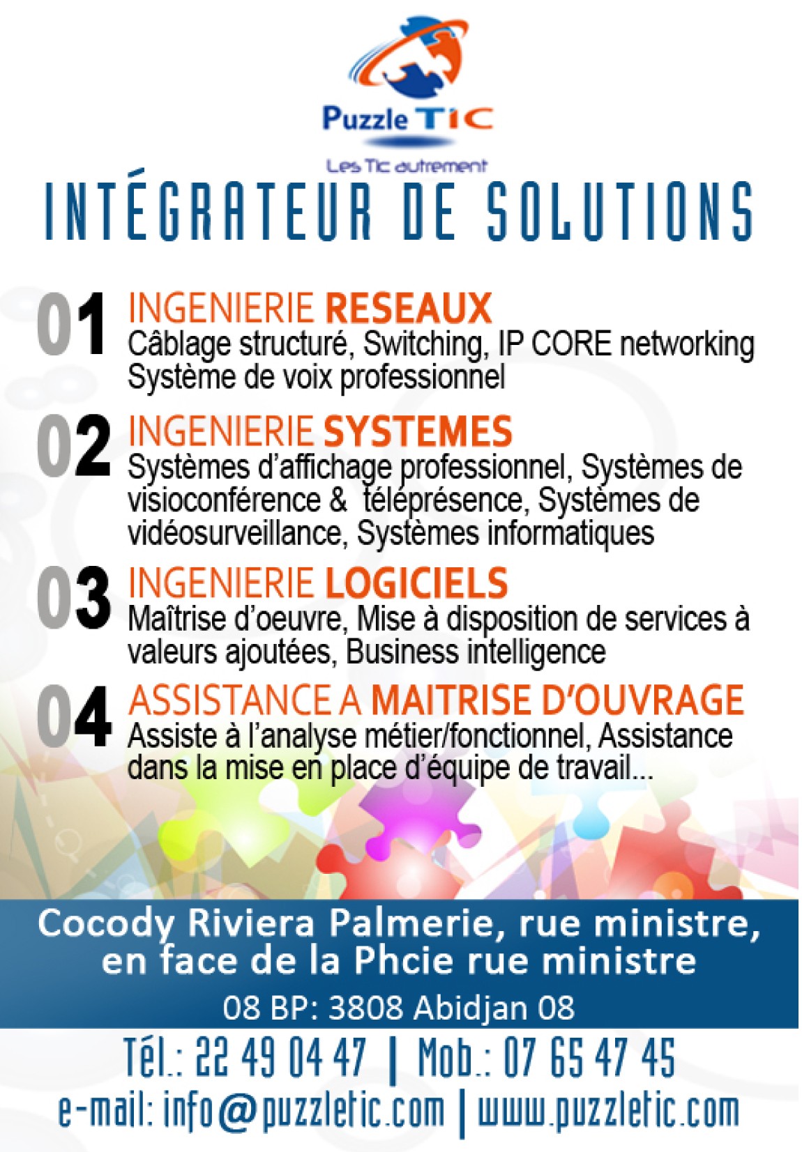 Puzzle Tic Informatique