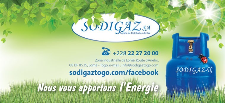 SODIGAZ SA (SOCIETE DE DISTRIBUTION DE GAZ) - Gaz