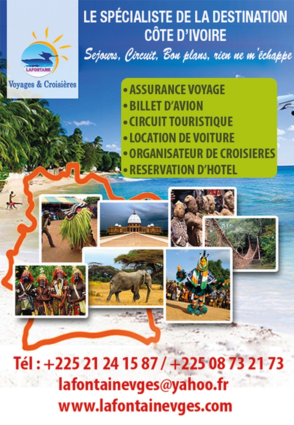 agence de voyage cote d'ivoire