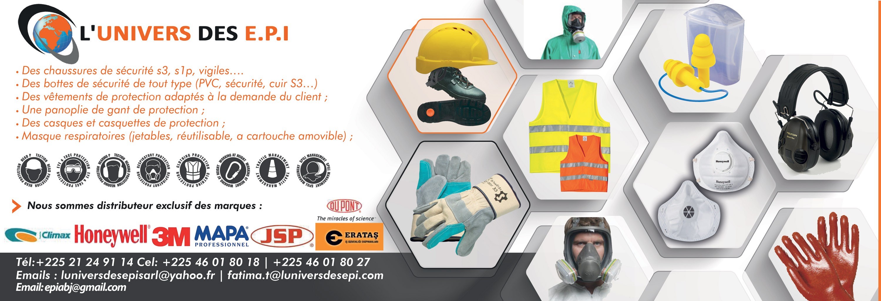 L'UNIVERS DES E.P.I SARL - Equipements industriels