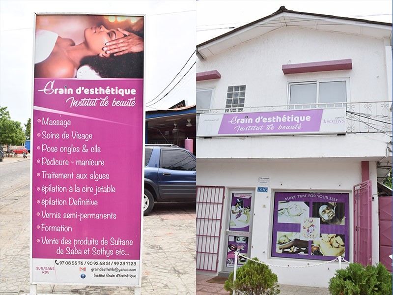 GRAIN D'ESTHETIQUE BENIN : Salon de beauté et esthétique, Cotonou