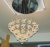 Lustre led. 3 couleurs de lumière possible