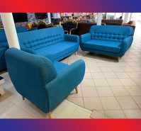 Salon en Tissu local