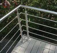 Garde-Corps en vert et Inox 304